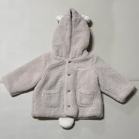 밍크뮤 곰돌이 퍼 점퍼 80/12개월