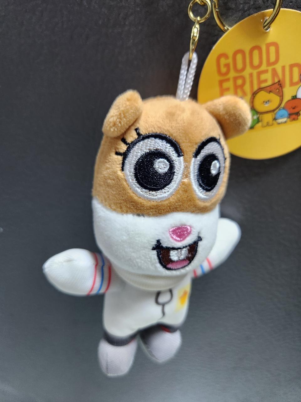 "다람이" 키링 인형 [스폰지밥 등장 인물]
