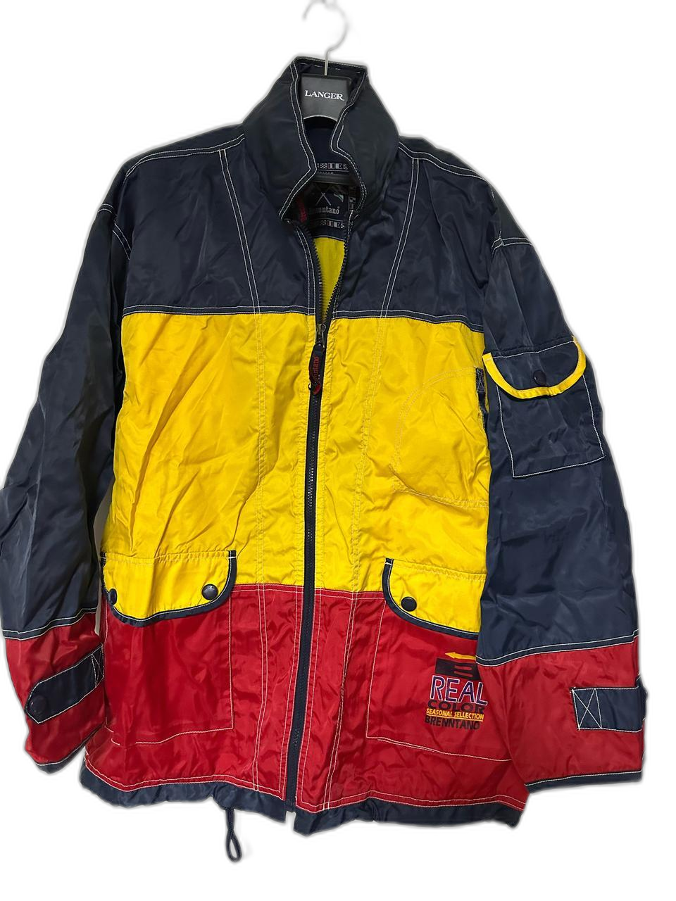 브렌타노의 멀티컬러 빈티지 점퍼