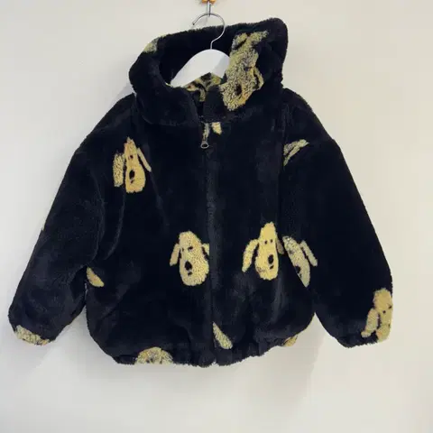 (100) 리미떼두두 누빔 퍼 자켓 m 5-6세