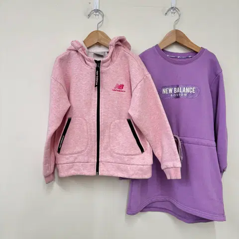 (130) 뉴발란스 키즈 기모 후드집업