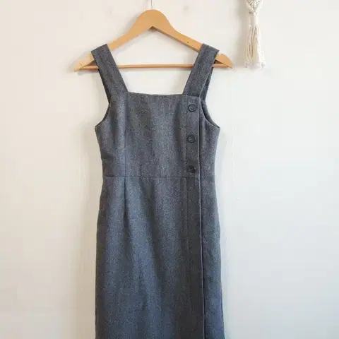 퍼스트런 뷔스티에 레이어드 롱 원피스 44-55