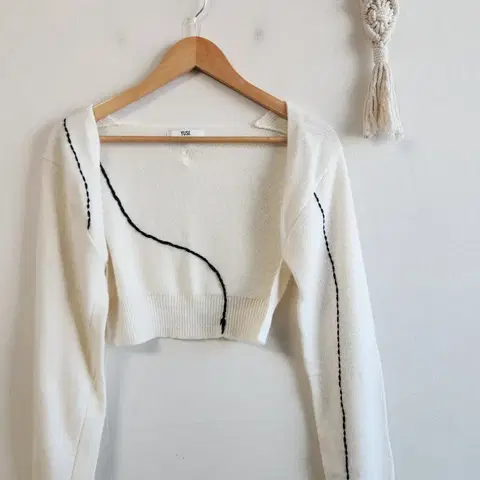 YUSE 유즈 볼레로 가디건 (램스울+캐시미어)