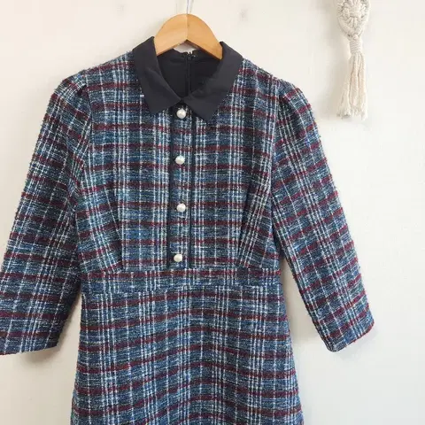 로엠 플레어 트위드 원피스 66