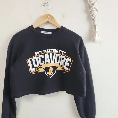 쥬시쥬디 크롭 맨투맨 55-66