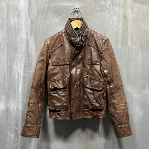 폴로랄프로렌 레더 라이더자켓/여성(S)/JP1434