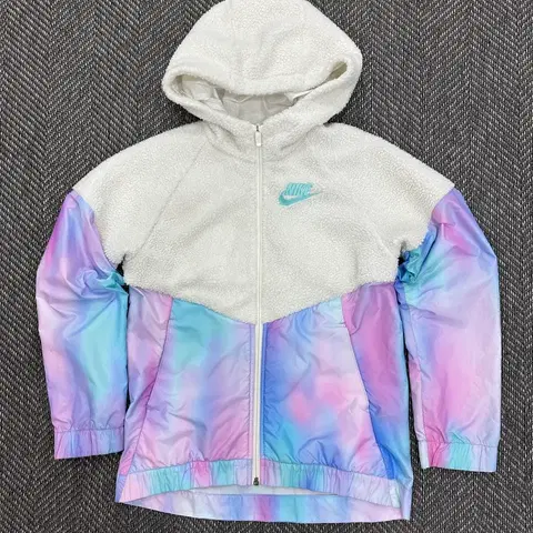 나이키 홀로그램 뽀글이 점퍼