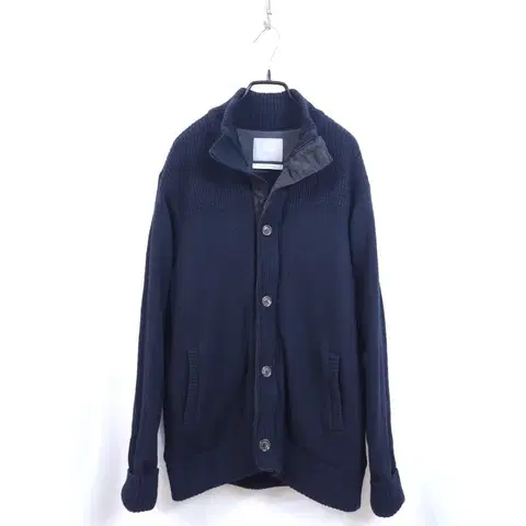 쏘울 캐시미어 안감 털 니트 가디건