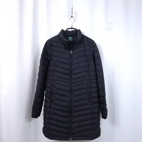 네파 블랙 여성 롱패딩 95