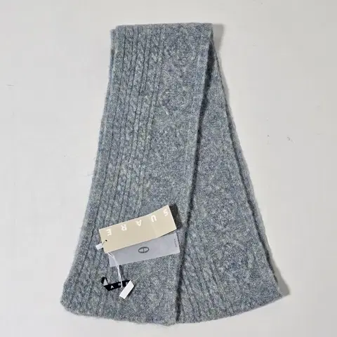 새상품) 수아레 블루 그린 머플러 목도리 0119