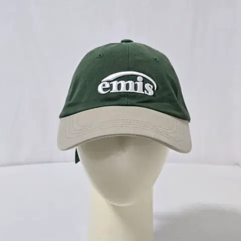 emis 이미스 볼캡 그린/베이지 free. 1224