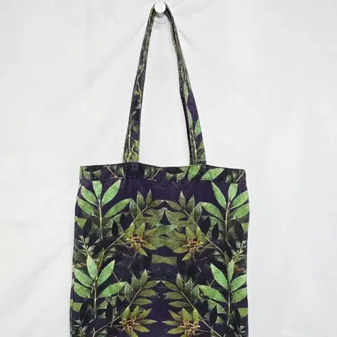 스코그 그린 패턴 숄더백 에코백 0115