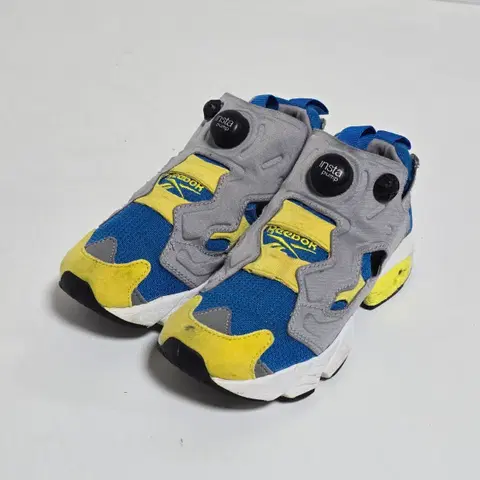 리복 키즈 인스타펌프 퓨리 그레이 운동화 220.i