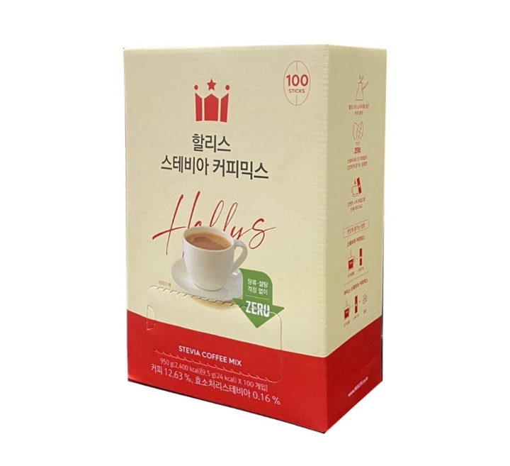 할리스 스테비아  커피믹스 30T.커피