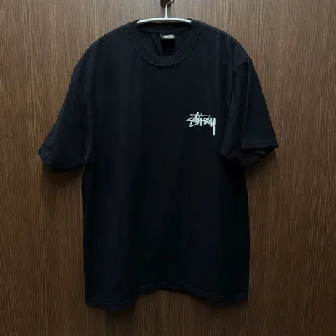 스투시 라운드 반팔 L