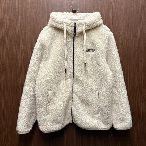 디스커버리 뽀글이 후리스 후드집업 점퍼 자켓 95