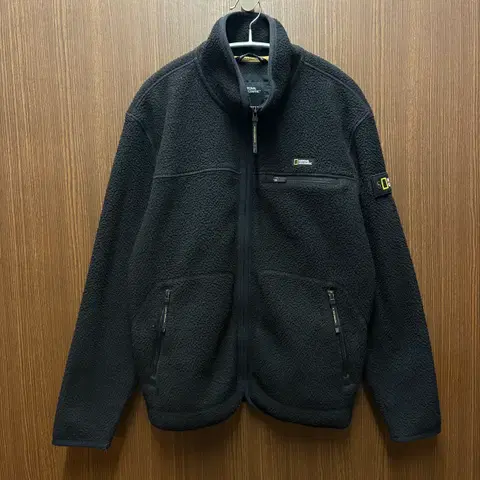 내셔널지오그래픽 와펜 후리스 집업 M