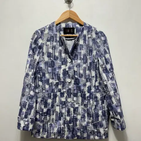 닥스 패턴 면 자켓 S