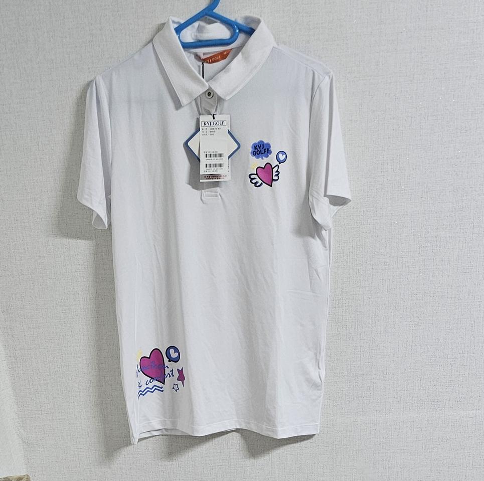 정품]KYJ골프웨어 기능성반팔카라티신제품미개봉M