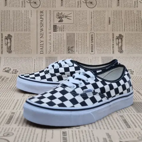 반스 클래식 체커보드 스니커즈230