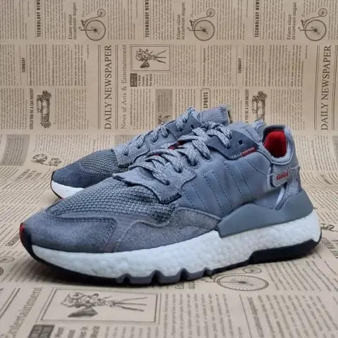 아디다스 나이트 조거 그레이 여성운동화235