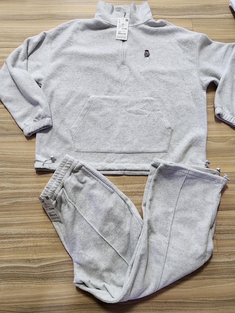 스파오플리스반집업풀오버바지세트셋업