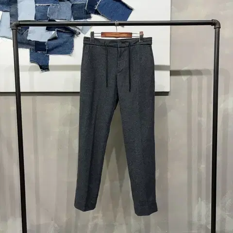 (30인치) 질스튜어트 뉴욕 캐주얼 울 밴딩 슬랙스 바지