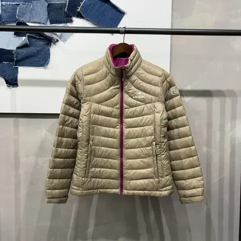 (90) 아이더 여성 750 구스다운 거위털 경량패딩