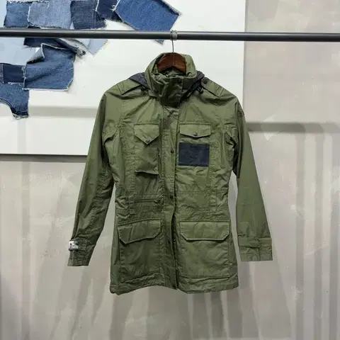 (80) 노스페이스 여성 화이트라벨 헌팅 필드 자켓