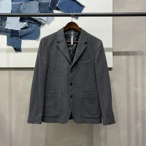 (95) TNGT 클래식 캐주얼 울 블레이저 자켓