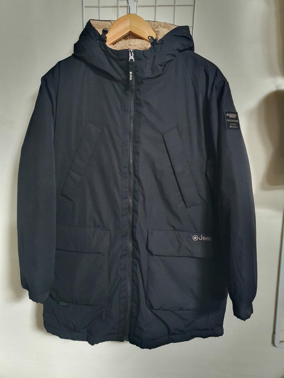 지프 여성 오리털 하프 패딩 95M