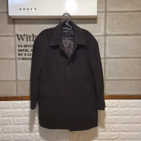 입생로랑 뿌르옴므 울 코트 100