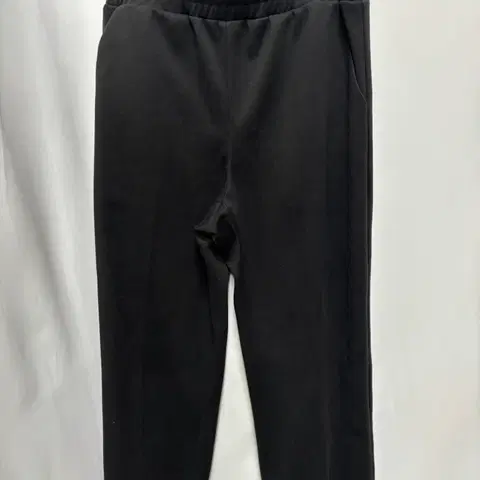 로미스토리 블랙 밴딩 와이드 팬츠