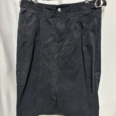 CICOCICA(쇼시카)블랙 버클 벨트 미디스커트 XL