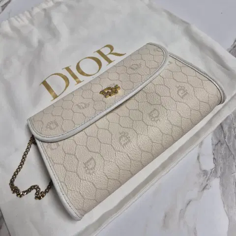 (정품) 디올 허니콤 숄더백