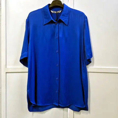 자라 레이온 반팔 셔츠 새상품