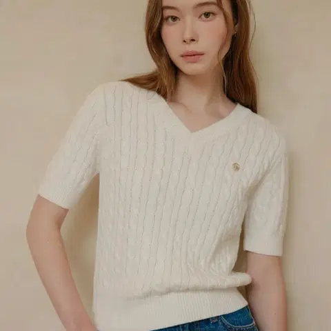 룩캐스트 해리 케이블 니트티