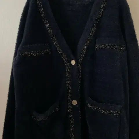 laurel 앙고라 니트 가디건