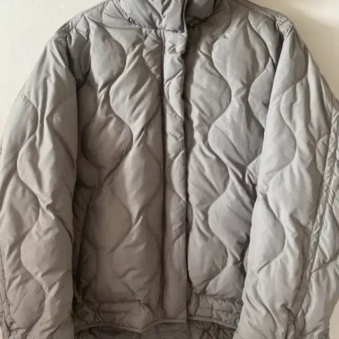 미센스 덕다운 퀼팅 패딩 점퍼