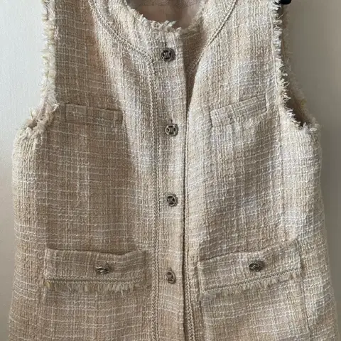 보니스팍스 트위드 조끼