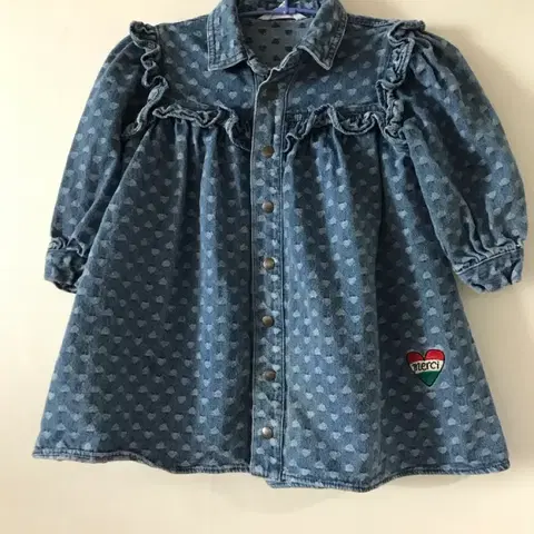 리미떼두두 데님 원피스 XS(80)