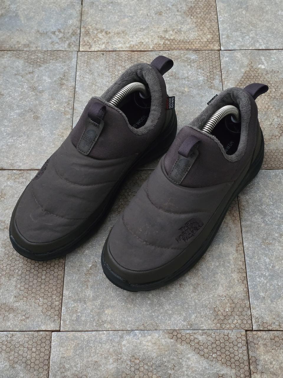 (230)노스페이스 구스다운 슬립온 방한 스니커즈