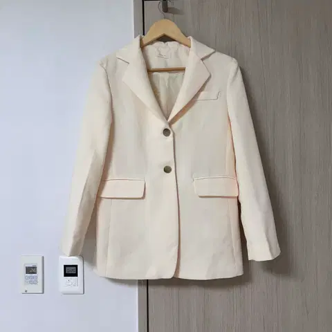 블레이저자켓 크림