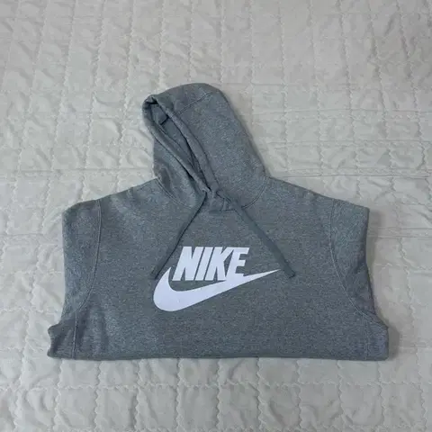 나이키 - NSW 그래픽 빅로고 클럽 후디 (그레이), XL