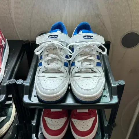 아디다스 - 포럼 로우 (로얄 블루), 240mm