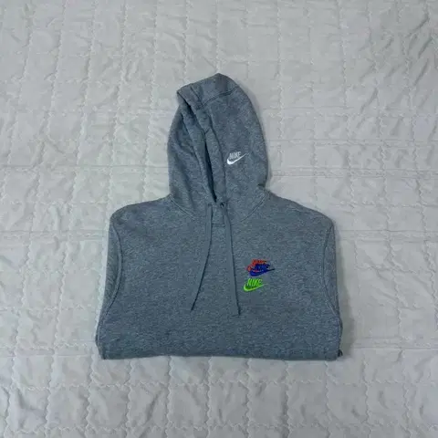 나이키 - NSW 에센셜 프렌치 테리 후디 (다크 그레이 헤더), S