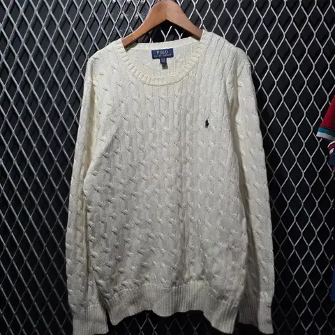 폴로 랄프로렌 케이블 니트 XL1820
