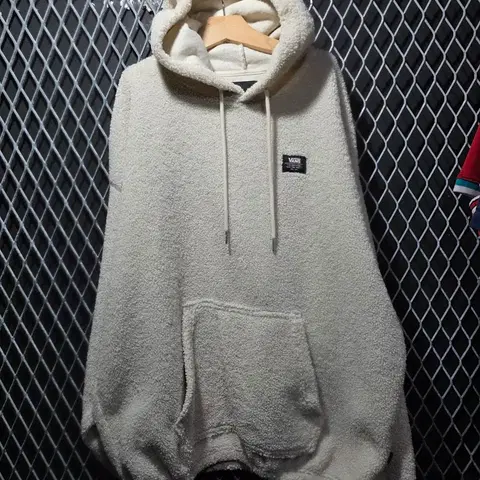 반스 후리스 후드티 L