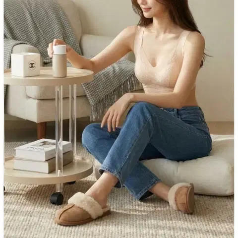 2xl 레이스 심리스 브라 3개세트 스킨색