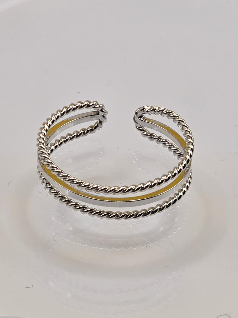 레이어드 반지 프리사이즈디자인